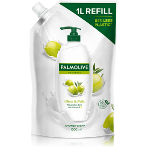 Palmolive Naturals sprchový gel Olive & Milk náhradná náplň, 1 000 ml