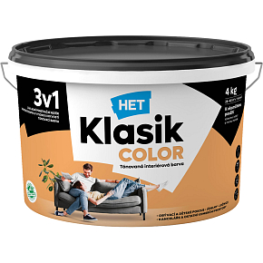 Het Klasik Color maliarska farba, 0737 oranžový, 4 kg