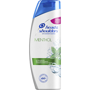 Head & Shoulders Cool Menthol šampón proti lupinám, 400 ml