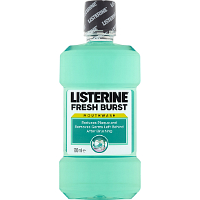 Listerine Fresh Burst ústna voda, 500 ml