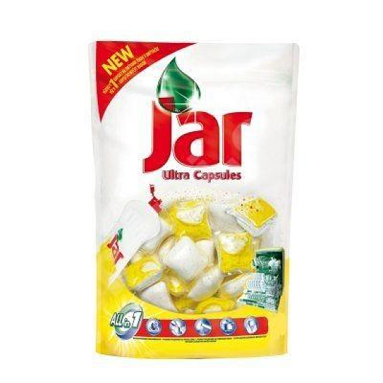 Jar Lemon Ultra Capsules Vankúšiky do umývačky riadu 14 kusov