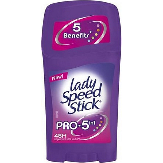 Lady Speed Stick Pro 5v1 antiperspirant deodorant stick pre ženy 45 g