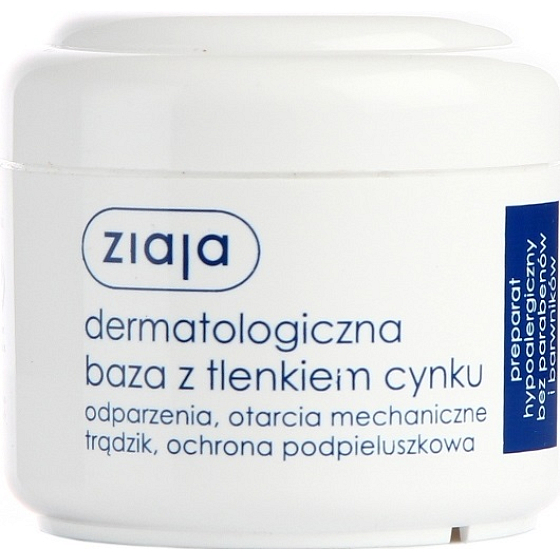 Ziaja Dermatologické bázy s oxidom zinočnatým 80 g