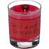 Bomb Cosmetics Chilli a čokoláda - Chilli and Chocolate Glass Candle Vonná prírodné, ručne vyrobená sviečka v skle horí až 35 hodín