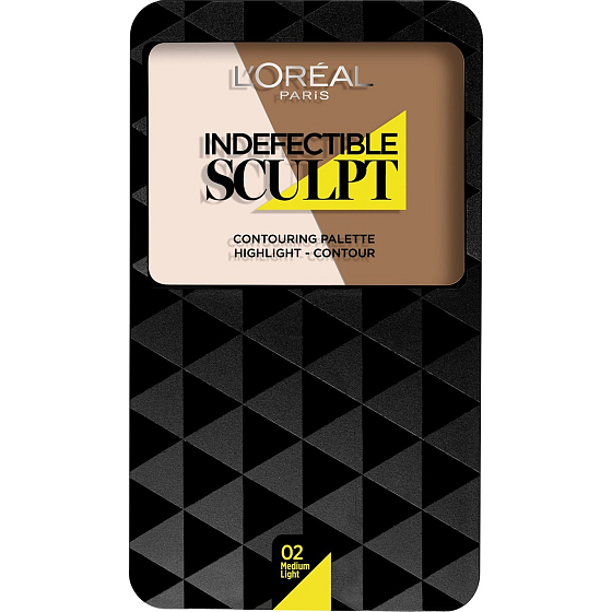 Loreal Paris Infallible Sculpt Contouring Palette krémová kontúrovacou paletka pre tvár 200 Medium Light 10 g