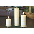 Lima Čipka sviečka creme valec 60 x 220 mm 1 kus