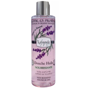 Jeanne en Provence Lavande Levanduľa výživný sprchový olej 250 ml