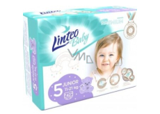 Linteo Baby Premium 5 Junior 11 - 21 kg jednorazové plienky 42 kusov