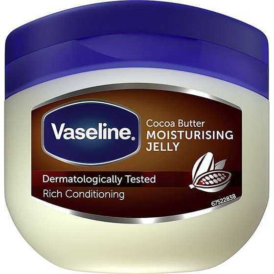 Kozmetická vazelína Vaseline Cocoa Butter na suchú pokožku 100 ml