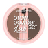 Essence púder na obočie duo set 02 Medium 1,8 g