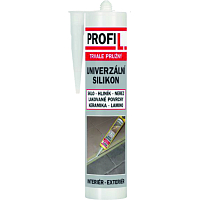 Profil univerzálny silikon, číry, 310 ml