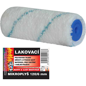 BARVY A LAKY HOSTIVAŘ mikroplyš valček na maľovanie pre držiak 6 mm, 120 mm