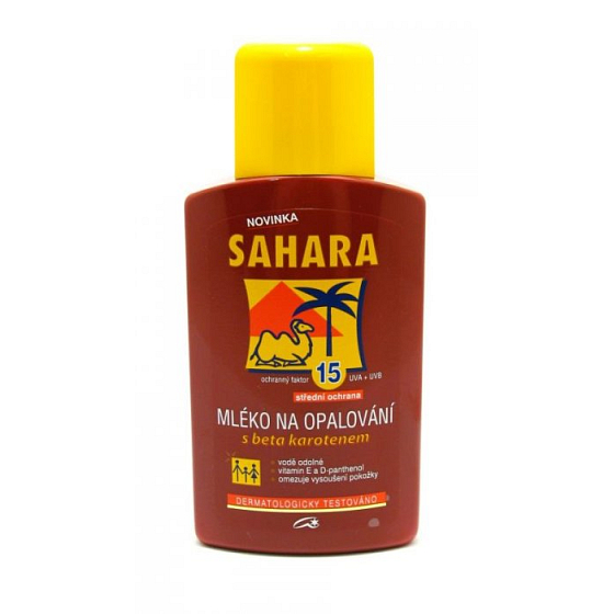 Astrid Sahara SPF15 Beta-karotén mlieko na opaľovanie 200 ml