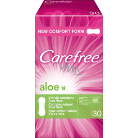 Carefree Aloe Vera priedušné slipové intímne vložky 30 kusov