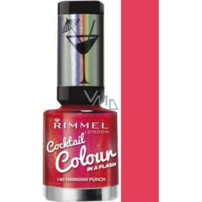 Rimmel London Cocktail Colour lak na nechty 140 Hawaiian Punch 8 ml