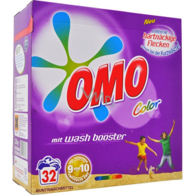 Omo Color prášok na pranie, farebné prádlo 32 dávok 2,72 kg