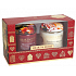 Heart & Home Hrejivé Vianoce + Perníková chalúpka Sójová vonná sviečka veľká horí až 70 hodín 2 x 310 g darčeková sada