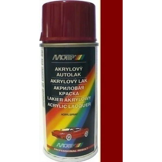 Motip Škoda Akrylový autolak sprej SD 8855 Červená mahagónová 150 ml