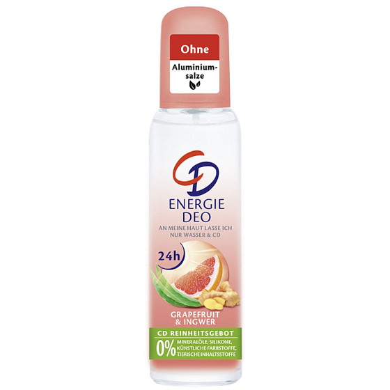 CD Grep a zázvor guľôčkový antiperspirant dezodorant roll-on pre ženy 50 ml