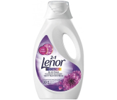 Lenor Amethyst & Floral Bouquet vôňa pivoniek a planých ruží Color 2v1 tekutý prací gél na farebné prádlo 20 dávok 1,1 l