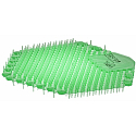 Fre Pre Wave 3D Uhorka a melón vonné sitko do pisoára zelenej 2 kusy