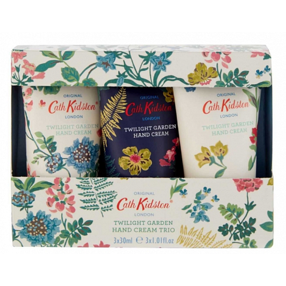 Heathcote & Ivory Twilight Garden vyživujúci krém na ruky a nechty 3 x 30 ml, kozmetická sada