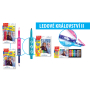 Colorino Pastelky trojhranné Disney Frozen obojstranné 24 farieb