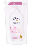 Dove Nourishing Secrets Rozjasňujúci rituál Lotosový kvet a ryžová voda tekuté mydlo náhradná náplň 500 ml