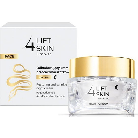 Oceanic Lift4Skin obnovujúci krém proti vráskam na noc 50 ml