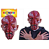 Rappa Halloween Maska rozpáraná hlava pre dospelých 1 kus