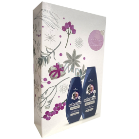 Schauma Silver Reflex šampón na odfarbené blond, šedivé alebo biele vlasy 400 ml + kondicionér na odfarbené blond, šedivé alebo biele vlasy 250 ml, kozmetická sada