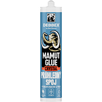 Den Braven Mamut Glue Crystal univerzálne montážne lepidlo, transparentné, 290 ml