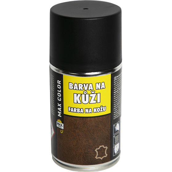 Max Color farba na kožu, čierna, 250 ml