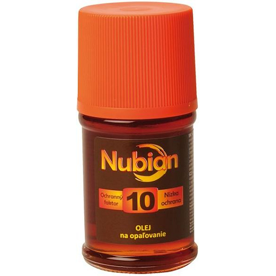 Nubian OF10 Olej na opaľovanie 50 ml