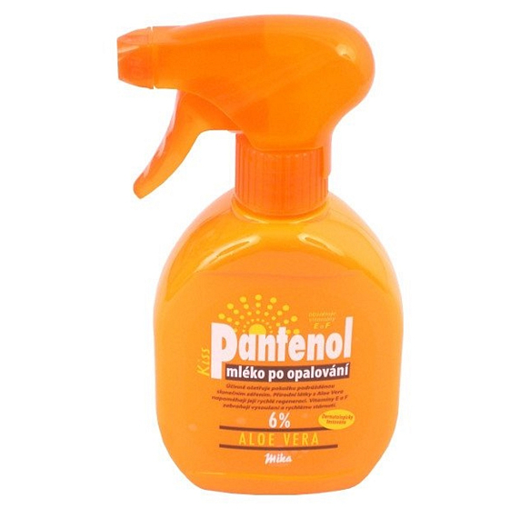 Mika Pantenol 6% mlieko po opaľovaní rozprašovač 300 ml