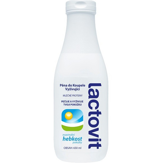 Lactovit Original Vyživujúci pena do kúpeľa 650 ml