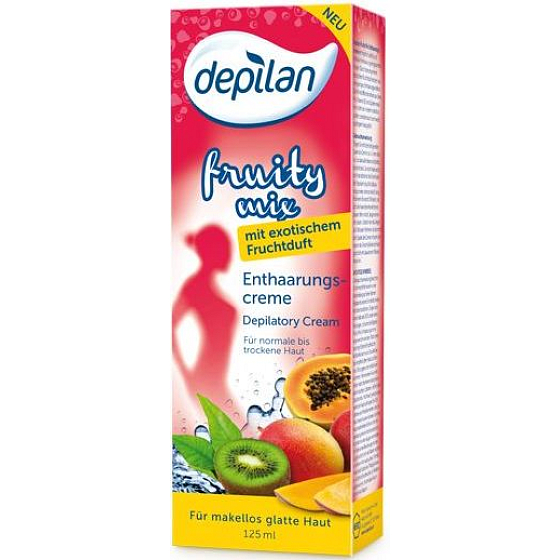 Depilan Fruity Mix exotické ovocie depilačný krém 125 ml