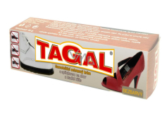 Tagal Bezfarebný samoleštiaci ochranný krém s aplikátorom na koženú obuv 50 g
