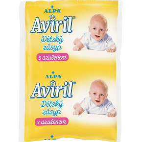 Alpa Aviril detský zásyp s azulenom sáček, 100 g