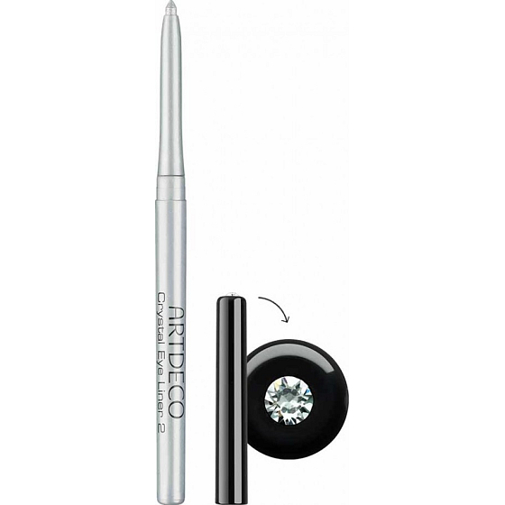 Artdeco Crystal Eye Liner Long-lasting krémová dlhotrvajúci linka na oči 02 Silver Star 0,3 g