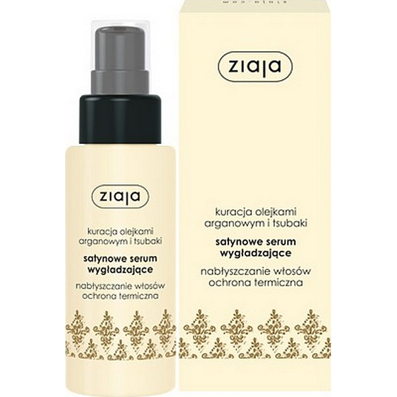 Ziaja Arganový olej vyhladzujúca kúra saténové sérum na vlasy 50 ml