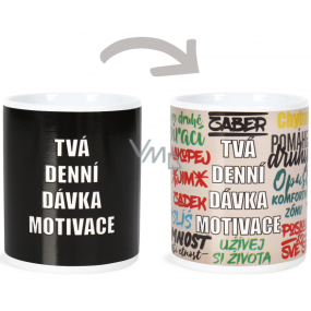 Albi Meniace hrnček Vianočný Tvoja denná dávka motivácie 310 ml