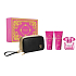 Versace Bright Crystal Absolu parfumovaná voda pre ženy 90 ml + telové mlieko 100 ml + sprchový gél 100 ml + kozmetická taška, darčeková sada pre ženy