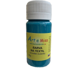 Art e Miss Light farba na textil 35 tmavá tyrkysová 40 g