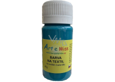 Art e Miss Light farba na textil 35 tmavá tyrkysová 40 g