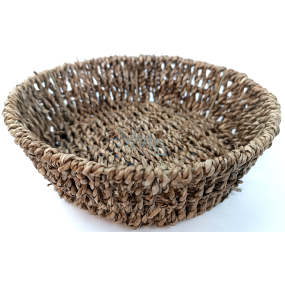 Body Basics Dekoratívny okrúhly košík na morské riasy 23 x 7 cm