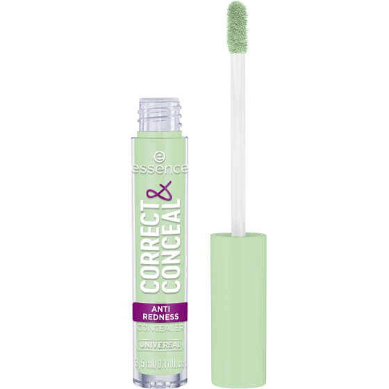 Essence Correct & Conceal korektor na začervenanie 100 Universal 3,5 ml