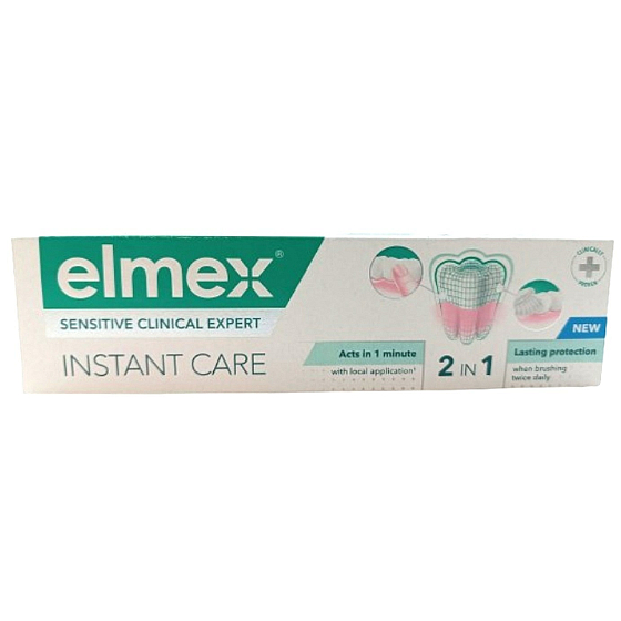 Elmex Sensitive Instant Care zubní pasta pro citlivé zuby 75 ml