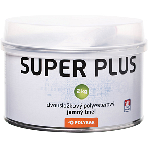 Polykar Super Plus jemný dvousložkový polyesterový plnící tmel, 2 kg