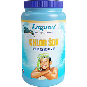 Laguna Chlor Šok dezinfekcia do bazénu, 1 kg